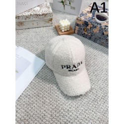 2023FW Hat PRADA Prada Simple and easy to mix and match
