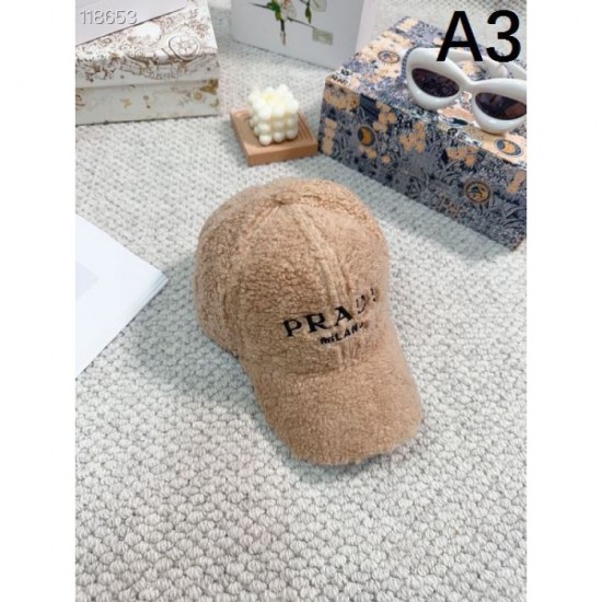 2023FW Hat PRADA Prada Simple and easy to mix and match 2023FW Hat PRADA Prada Simple and easy to mix and match