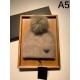 PRADA Recommended tops for fall and winter 2023FW Hat PRADA Recommended tops for fall and winter 2023FW Hat