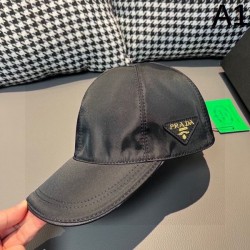 PRADA Prada A cool piece that stands out from the crowd 2023FW hat