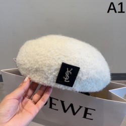 2023FW Hat YSL Yves Saint Laurent Great presence style