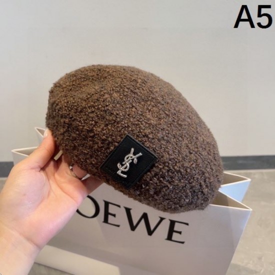 2023FW Hat YSL Yves Saint Laurent Great presence style 2023FW Hat YSL Yves Saint Laurent Great presence style