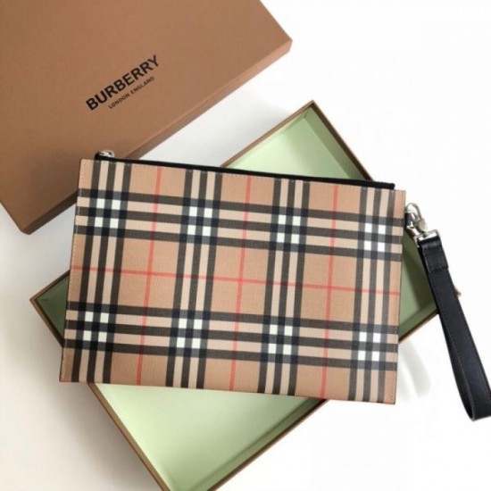BURBERRY Burberry clutch bag 2023FW New masterpiece with high demand BURBERRY Burberry clutch bag 2023FW New masterpiece with high demand