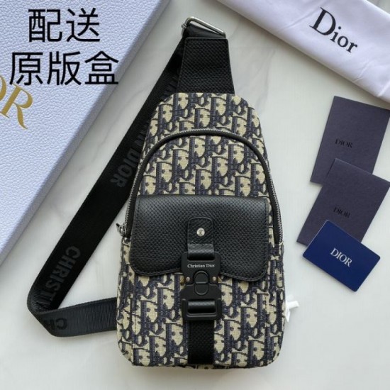 Favorite Latest Collection 2023FW DIOR Men's Chest Bag Favorite Latest Collection 2023FW DIOR Men's Chest Bag