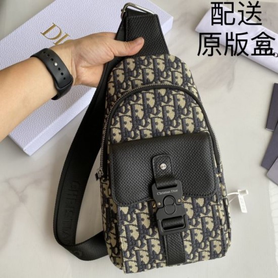 Favorite Latest Collection 2023FW DIOR Men's Chest Bag Favorite Latest Collection 2023FW DIOR Men's Chest Bag