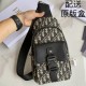 Favorite Latest Collection 2023FW DIOR Men's Chest Bag Favorite Latest Collection 2023FW DIOR Men's Chest Bag
