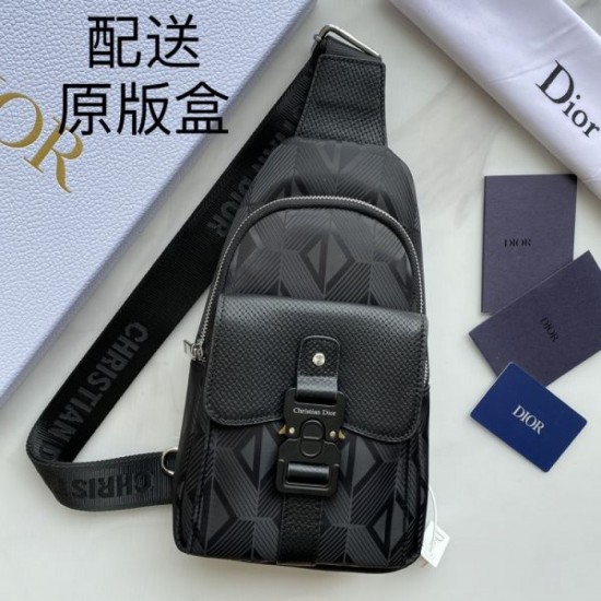 Design perfect for everyday use 2023FW DIOR Men's chest bag Design perfect for everyday use 2023FW DIOR Men's chest bag