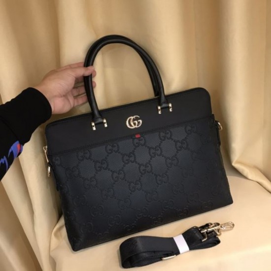 2023FW GUCCI Gucci Men's Briefcase with the latest and stylish logo 2023FW GUCCI Gucci Men's Briefcase with the latest and stylish logo