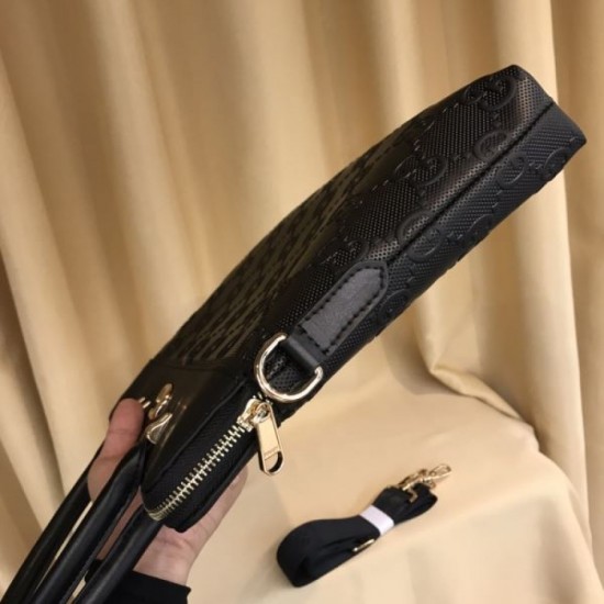 2023FW GUCCI Gucci Men's Briefcase with the latest and stylish logo 2023FW GUCCI Gucci Men's Briefcase with the latest and stylish logo