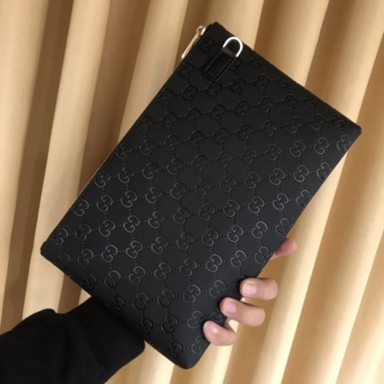 Simple 2023FW GUCCI Gucci Men's Clutch Bag that enhances your style Simple 2023FW GUCCI Gucci Men's Clutch Bag that enhances your style