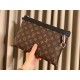 LOUIS VUITTON Louis Vuitton 2023SS clutch bag loose feeling LOUIS VUITTON Louis Vuitton 2023SS clutch bag loose feeling