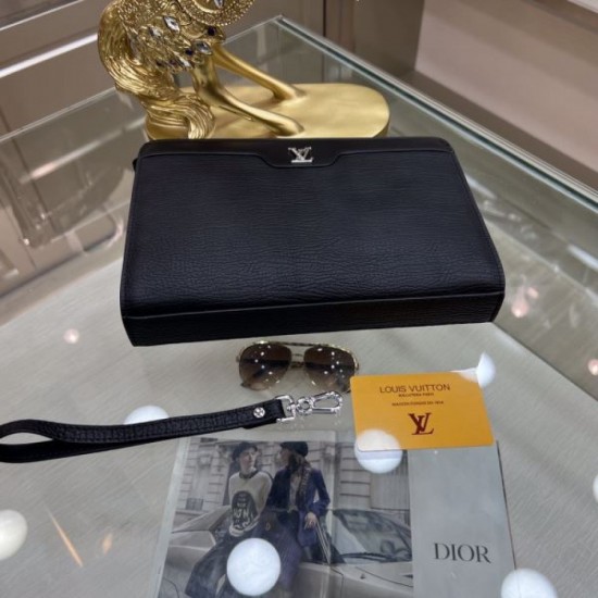 Unique Design 2023FW LOUIS VUITTON Men's Clutch Bag Unique Design 2023FW LOUIS VUITTON Men's Clutch Bag