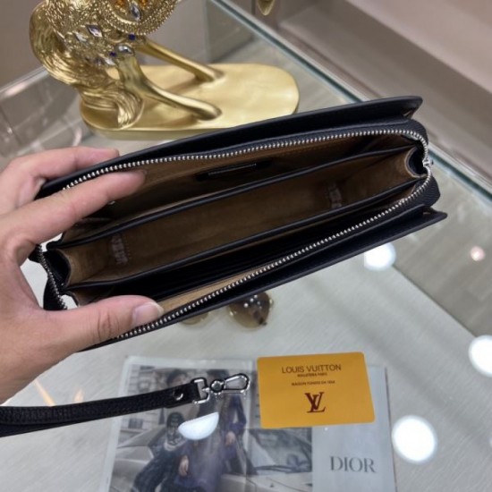 Unique Design 2023FW LOUIS VUITTON Men's Clutch Bag Unique Design 2023FW LOUIS VUITTON Men's Clutch Bag