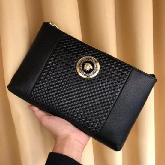 VERSACE Versace clutch bag 2023FW outstanding breathability VERSACE Versace clutch bag 2023FW outstanding breathability