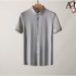 2023SS Item short-sleeved shirt ARMANI Armani which can draw out a feel of texture