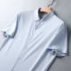 2023SS Item short-sleeved shirt ARMANI Armani which can draw out a feel of texture 2023SS Item short-sleeved shirt ARMANI Armani which can draw out a feel of texture