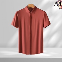 2023SS short-sleeved shirt ARMANI Armani which is popular among young people abroad
