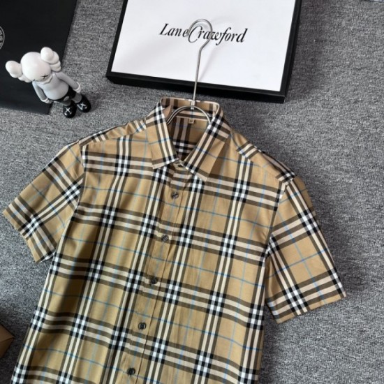 2023SS Popular Short Sleeve Shirt BURBERRY Burberry 2023SS Popular Short Sleeve Shirt BURBERRY Burberry
