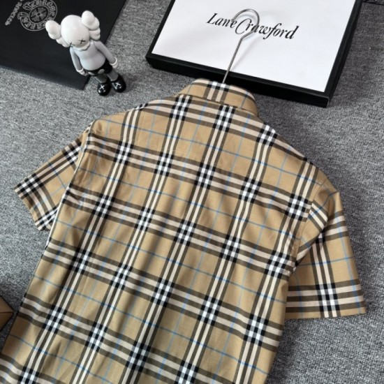 2023SS Popular Short Sleeve Shirt BURBERRY Burberry 2023SS Popular Short Sleeve Shirt BURBERRY Burberry