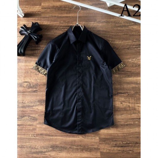 2023SS Style short-sleeved shirt that can be used for a long time this summer FENDI Fendi 2023SS Style short-sleeved shirt that can be used for a long time this summer FENDI Fendi
