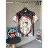 2023SS latest fashionable logo short-sleeved shirt HERMES Hermes