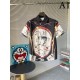 2023SS latest fashionable logo short-sleeved shirt HERMES Hermes 2023SS latest fashionable logo short-sleeved shirt HERMES Hermes