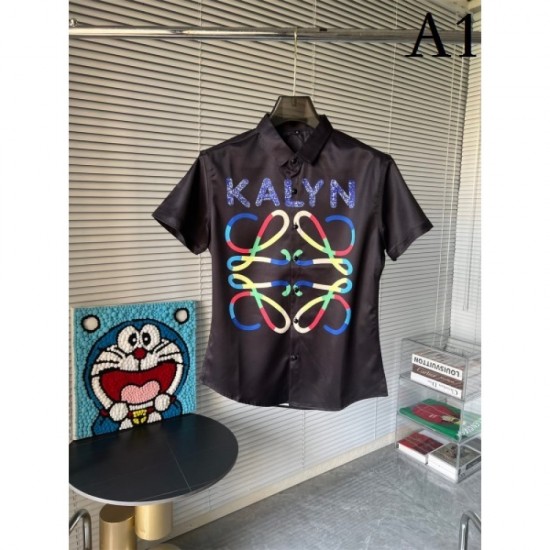 2023SS trend item short-sleeved shirt of this season LOEWE Loewe 2023SS trend item short-sleeved shirt of this season LOEWE Loewe