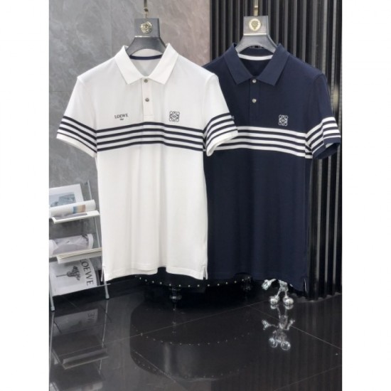 2023SS spring and summer style with a high sense of mode Open collar short sleeve LOEWE Loewe 2023SS spring and summer style with a high sense of mode Open collar short sleeve LOEWE Loewe