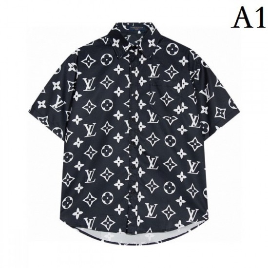 2023SS Persistent Popular Standard Product Short Sleeve Shirt LOUIS VUITTON Louis Vuitton 2023SS Persistent Popular Standard Product Short Sleeve Shirt LOUIS VUITTON Louis Vuitton