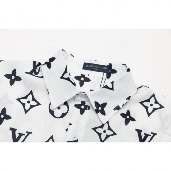 2023SS Persistent Popular Standard Product Short Sleeve Shirt LOUIS VUITTON Louis Vuitton 2023SS Persistent Popular Standard Product Short Sleeve Shirt LOUIS VUITTON Louis Vuitton