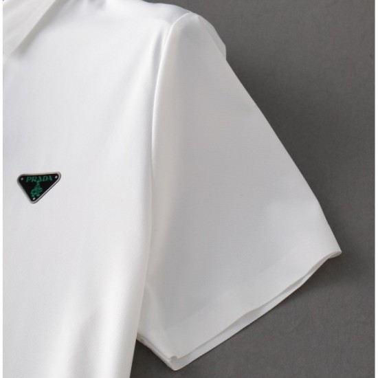 2023SS latest advance fashionable logo short-sleeved shirt PRADA Prada 2023SS latest advance fashionable logo short-sleeved shirt PRADA Prada
