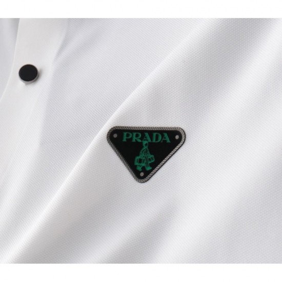 2023SS latest advance fashionable logo short-sleeved shirt PRADA Prada 2023SS latest advance fashionable logo short-sleeved shirt PRADA Prada