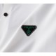 2023SS latest advance fashionable logo short-sleeved shirt PRADA Prada 2023SS latest advance fashionable logo short-sleeved shirt PRADA Prada