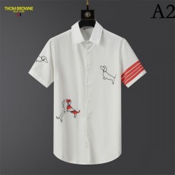 2023SS In stock now Short-sleeved shirt THOM BROWNE Thom Browne