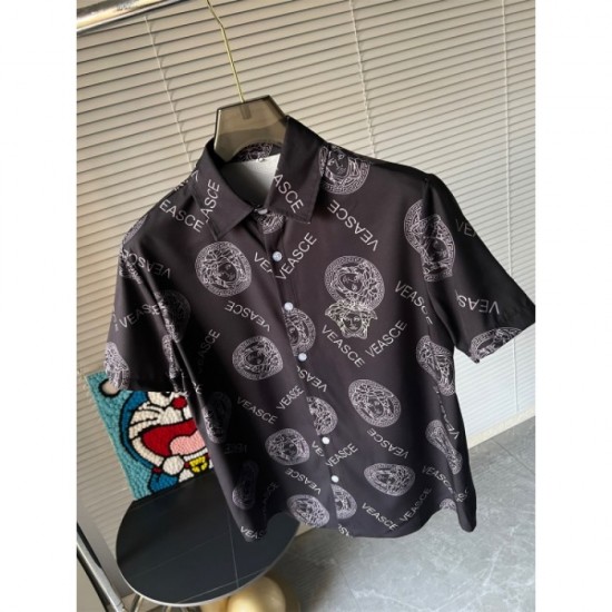 2023SS new masterpiece short-sleeved shirt VERSACE Versace 2023SS new masterpiece short-sleeved shirt VERSACE Versace
