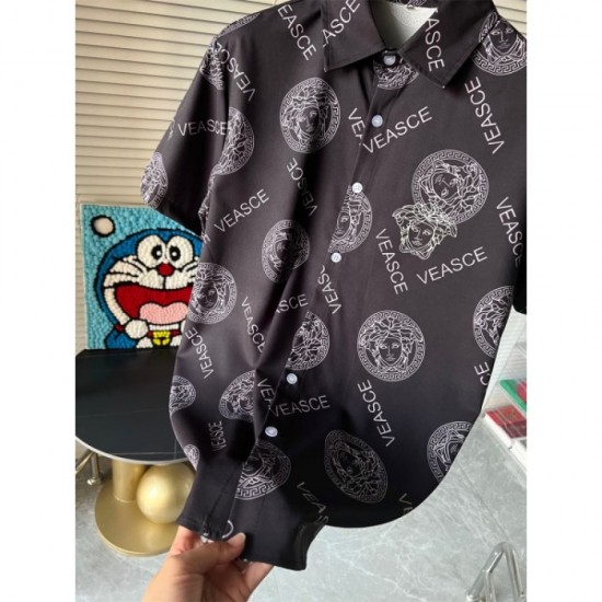 2023SS new masterpiece short-sleeved shirt VERSACE Versace 2023SS new masterpiece short-sleeved shirt VERSACE Versace