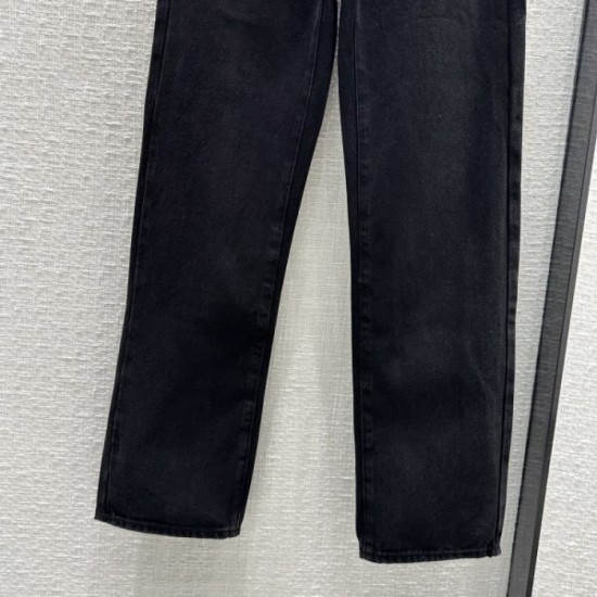 ALEXANDER WANG front line new 2023SS straight jeans ALEXANDER WANG front line new 2023SS straight jeans