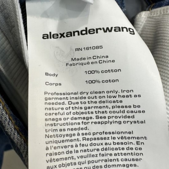 2023FW Jeans ALEXANDER WANG Limited price 2023FW Jeans ALEXANDER WANG Limited price
