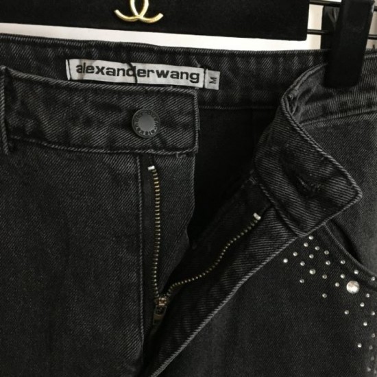 2023FW ALEXANDER WANG Alexander Wang Cheapest Sale Wide Pants 2023FW ALEXANDER WANG Alexander Wang Cheapest Sale Wide Pants