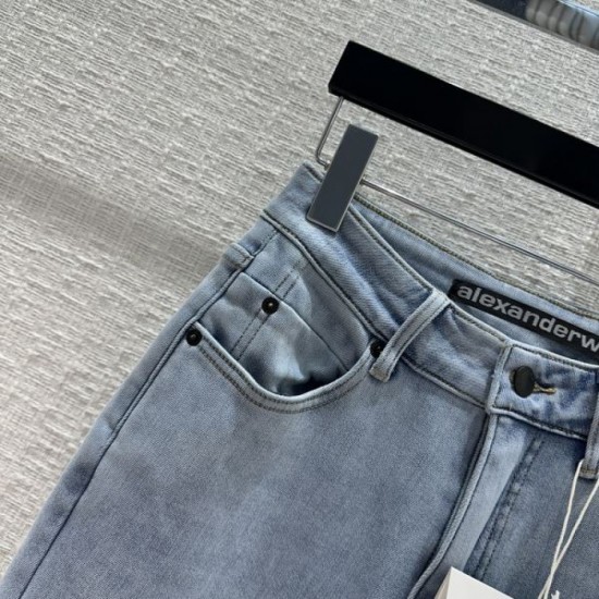 ALEXANDER WANG Popular model favorite 2023FW jeans ALEXANDER WANG Popular model favorite 2023FW jeans