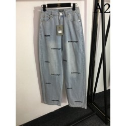 BALENCIAGA Balenciaga 2023SS jeans spring and summer new work limited super hard to obtain