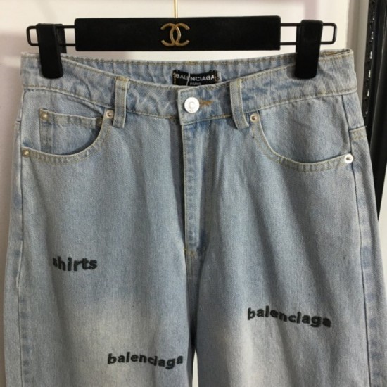 BALENCIAGA Balenciaga 2023SS jeans spring and summer new work limited super hard to obtain BALENCIAGA Balenciaga 2023SS jeans spring and summer new work limited super hard to obtain