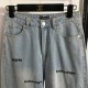 BALENCIAGA Balenciaga 2023SS jeans spring and summer new work limited super hard to obtain BALENCIAGA Balenciaga 2023SS jeans spring and summer new work limited super hard to obtain