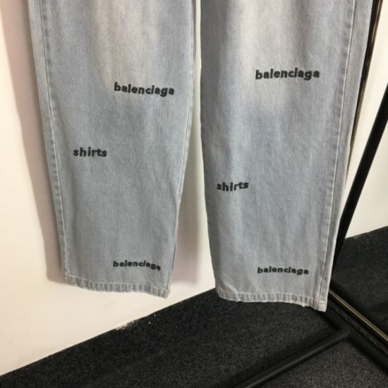 BALENCIAGA Balenciaga 2023SS jeans spring and summer new work limited super hard to obtain BALENCIAGA Balenciaga 2023SS jeans spring and summer new work limited super hard to obtain