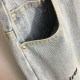 BALENCIAGA Balenciaga 2023SS jeans spring and summer new work limited super hard to obtain BALENCIAGA Balenciaga 2023SS jeans spring and summer new work limited super hard to obtain