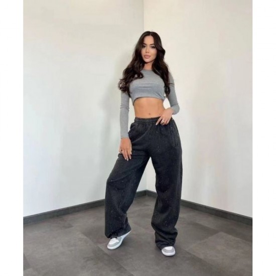 BALENCIAGA Balenciaga Standard Popular Latest 2023FW Wide Pants BALENCIAGA Balenciaga Standard Popular Latest 2023FW Wide Pants