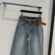 CELINE Celine 2023SS straight jeans CELINE Celine 2023SS straight jeans