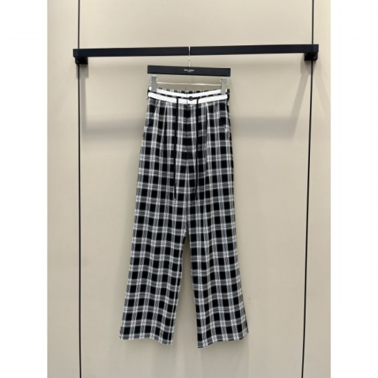 CELINE Celine 2023FW Casual Pants Super Fashionable Popularity CELINE Celine 2023FW Casual Pants Super Fashionable Popularity