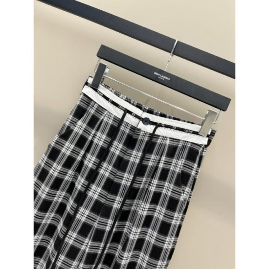 CELINE Celine 2023FW Casual Pants Super Fashionable Popularity CELINE Celine 2023FW Casual Pants Super Fashionable Popularity