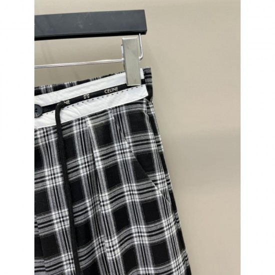 CELINE Celine 2023FW Casual Pants Super Fashionable Popularity CELINE Celine 2023FW Casual Pants Super Fashionable Popularity